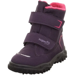 Kids A More Husky Superfit Marka Sympateks Kız Çocuk Siyah Taban Bot Lila-Pembe