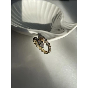 Gold Serpenti Yılan Exclusive Ayarlanabilir Yüzük
