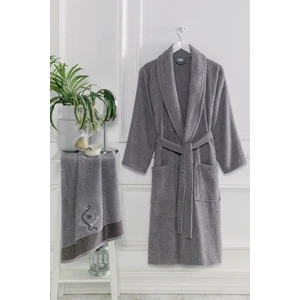 Moke E-Ticaret Havlulu Bornoz 2'Li Set