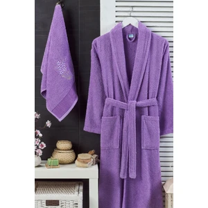 Moke E-Ticaret Havlulu Bornoz 2'Li Set