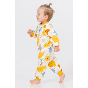 Kız Erkek Çocuk Kalın Elyaf Dolgulu 2.5 Tog Desenli Uyku Tulumu