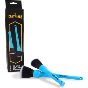 2’li Siyah Premium Ultra Yumuşak Detay Fırça Seti