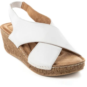 Hush Puppies Aina (624254) Anatomik Taban Topuk Dikeni  Dolgu Topuk Kadın Sandalet