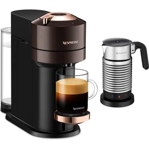 Vertuo Next Premium Kahverengi Kahve Makinesi ve Süt Köpürtücü Aksesuar