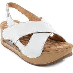 Hush Puppies Hellere (624214) Anatomik Airmax Taban Topuk Dikeni Ayarlanabilir Cırtlı  Kadın Sandalet