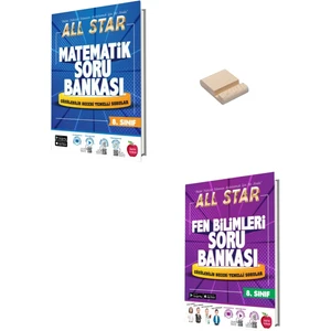 Newton Yayınları LGS 8. Sınıf All Star Matematik ve Fen Bilimleri Soru Bankası - Telefon Tutucu