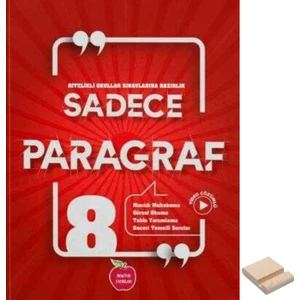 Newton Yayınları LGS 8. Sınıf Sadece Paragraf Soru Bankası - Telefon Tutucu