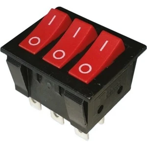 Üçlü Işıksız Soba Anahtarı 25A