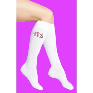 Lias Shoes Kurom Kedi Arkadaş Baskılı Uzun Ince Kız Okul Çorap