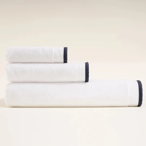 %100 Pamuk Havlu 50x90 cm Lacivert - Liana Serisi