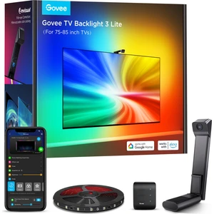Envisual LED 3 Lite Tv Arkası LED Şerit Ambiyans Aydınlatma Tv Renk Senkronizasyonu 75-85 Inc Tv'ler ile Uyumludur