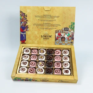 Karışık Çikolatalı Sarma Lokum 500g