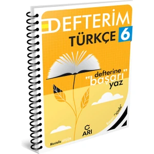 Arıyayıncılık 6. Sınıf Türkçe Defterim