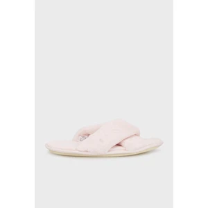 Yumuşak Dokulu Çapraz Peluş Terlik Kadın Terlik 6722001