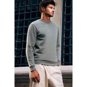 Pamuk Bisiklet Yaka Basıc Unisex Sweatshirt10