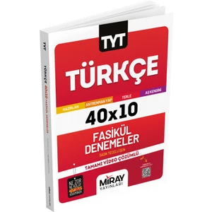 Miray Yayınları TYT Türkçe 10 Deneme