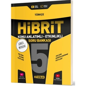 Hız Yayınları 2025 5. Sınıf Türkçe Hibrit - Konu Anlatımlı Soru Bankası