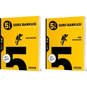Hız Yayınları 2025 5. Sınıf Matematik - Fen Bilimleri Soru Seti 2 Kitap