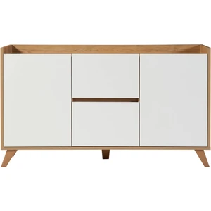 Just Home Vera Konsol - Beyaz / Sepet - 140 cm