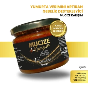 Mucize Bal Karışımı 380 gr Kekik Balı ve Arı Sütü ile Zenginleştirilmiş Doğal
