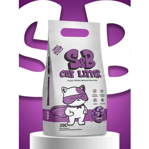 S&b Super Bentonite 20 Litre Lavantalı Topaklaşan Kedi Kumu