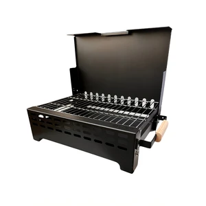 Katlanabilir Mangal + Buff Mangal Uyumlu Karbon Çelik Tepsi