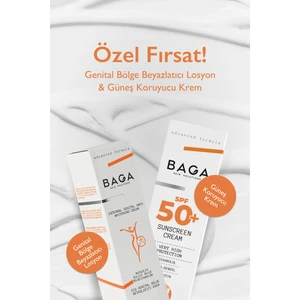 Genital Bölge Beyazlatıcı & Güneş Koruyucu Krem Set