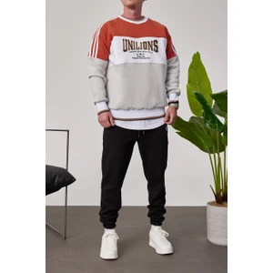 Unilions Kiremit Gri Sweatshirt