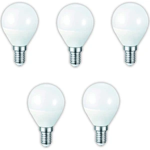 5 Adet 5W E14 P45 6500K Beyaz Top LED Ampul KES208-B