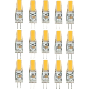 15 Adet 2,5W 220V G4 Duy LED Kapsül Avize  Ampulü 3000K Günışığı Işık KES008