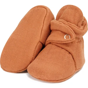 Ella Bonna Müslin Bebek Patiği, Organik Pamuk, Yenidoğan Pandufu, Ceviz