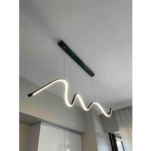 Pera Teknoloji / Imza Sarkıt Avize / 120 cm / Antrasit Kasa / 3 Renk Yanar