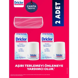 Aşırı Terleme Önleyici Antiperspirant Roll-On 20ml X2 + Çanta Hediye