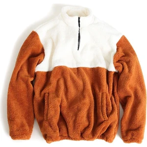 Fifty Color Erkek Oversize Yarım Fermuarlı Pelüş Sweat