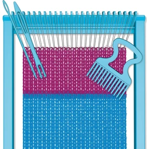 Eğitici Carpet Mini Halı Dokuma Seti - El Becerisi ve Konsantrasyon Geliştiren Oyuncak - Halı Dokuma ve Tasarım Eğitici Set