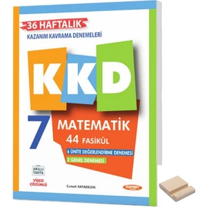 Fenomen Yayıncılık 7. Sınıf Kazanım Kavrama Denemeleri Matematik
