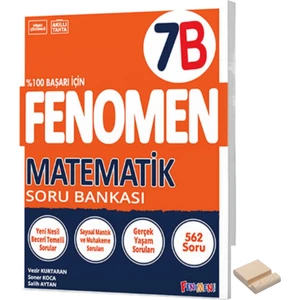 Fenomen Yayıncılık 7. Sınıf B Serisi Matematik Soru Bankası