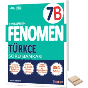Fenomen Yayıncılık 7. Sınıf B Serisi Türkçe Soru Bankası