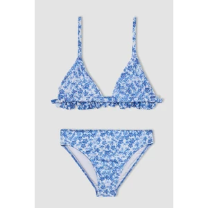Kız Çocuk Çiçekli Bikini Takımı C0345A824SM