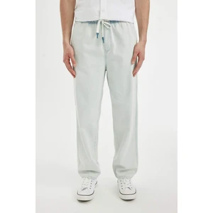 Wide Leg Fit Geniş Kalıp Normal Bel Geniş Paça Yazlık Jean Pantolon C2045AX24SM