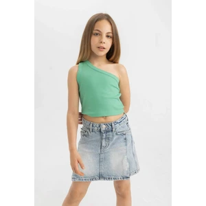 Kız Çocuk Tek Omuzlu Atlet C5286A824SM