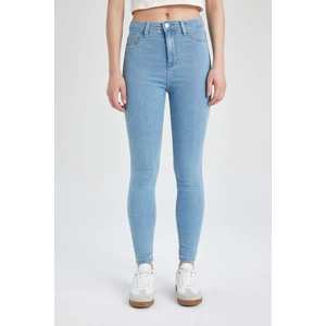 Jegging Yüksek Bel Bilek Boy Dar Paça Basic Jean Pantolon B7498AX24SP