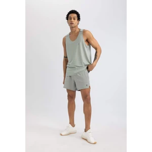 DeFactoFit Slim Fit Sporcu Dokuma Şort C0318AX24SP