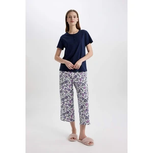 Fall in Love Regular Fit Kısa Kollu Pijama Takımı B6194AX24SP