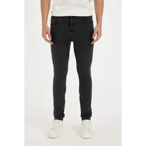 Super Skinny Ekstra Dar Kalıp Normal Bel Ekstra Dar Paça Jean Pantolon A6941AX24SP
