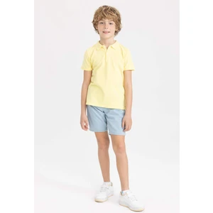 Erkek Çocuk Jean Basic Düz Şort Z1733A623SM