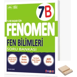 Fenomen Yayıncılık 7. Sınıf B Serisi Fen Bilimleri Soru Bankası