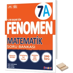 Fenomen Yayıncılık 7. Sınıf A Serisi Matematik Soru Bankası