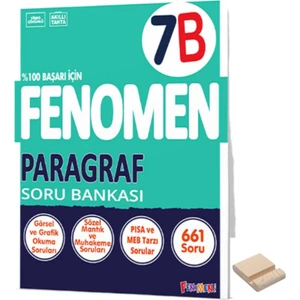 Fenomen Yayıncılık 7. Sınıf B Serisi Paragraf Soru Bankası