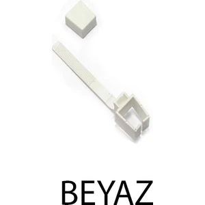 Rustik Perde Korniş Ray Kelepçesi ve Kapak  6 Adet